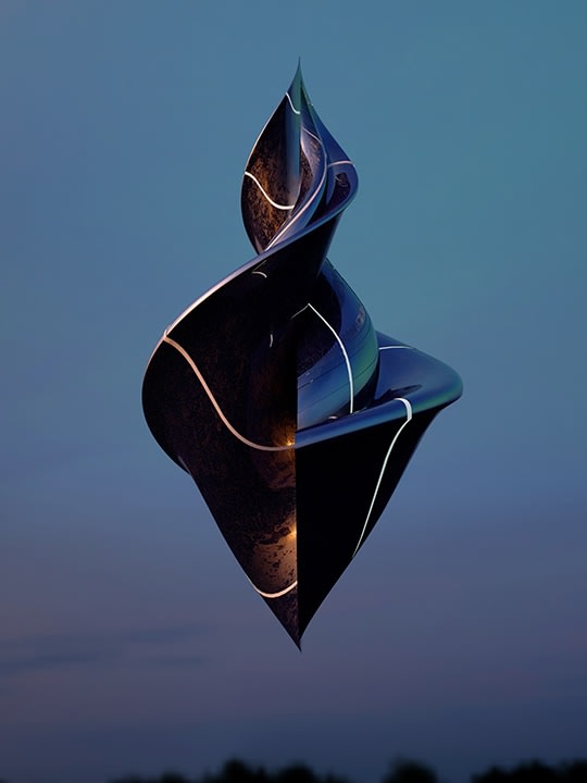 Sighting #6 2018 Vibrachrome print on aluminum 48 x 36 in