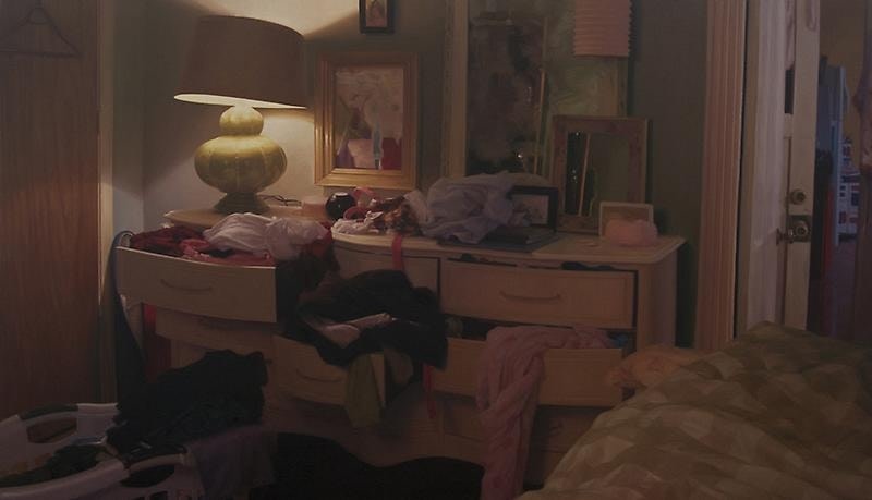 Abir Karmakar SCENT VII 2011 Oil on canvas 48 x 84 in.