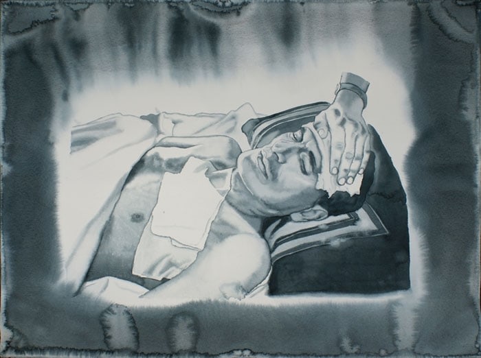 TV Santhosh UNTITLED 1 22.5 x 30 in Watercolour on paper 2010 NFS