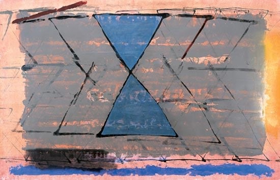 S. Harsha Vardhana UNTITLED 47 2007 Acrylic on paper 30 x 48 in. UNAVAILABLE