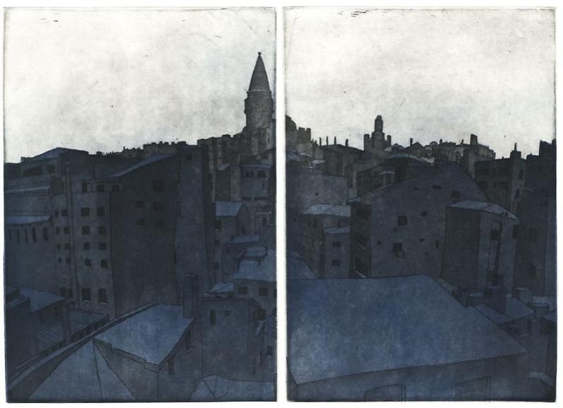 Damon Kowarsky ISTANBUL II 2011 22.5 X 48 cm.