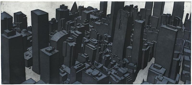 Damon Kowarsky MELBOURNE II 2011 22.5 X 51 cm.