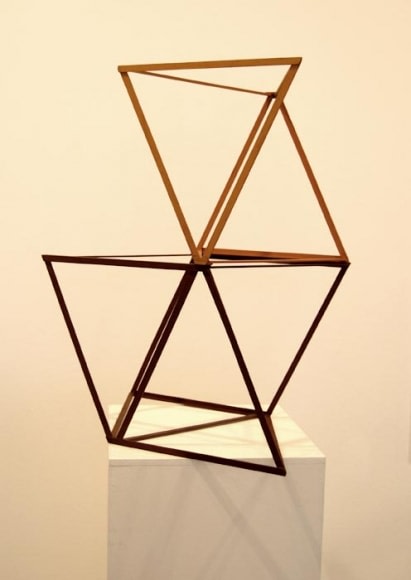 Rasheed Araeen Lovers 1968 Wood, paint Various