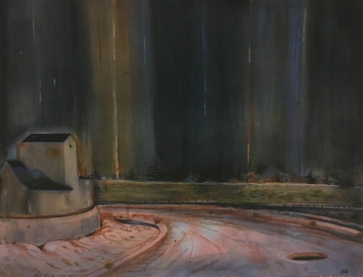 Sujith S.N. Untitled 2 2016 Watercolor on paper 10 x 13 in.