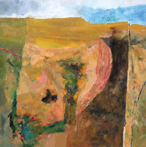 Ram Kumar UNTITLED LANDSCAPE 5 2009 Oil on canvas 36 x 36 in. NFS