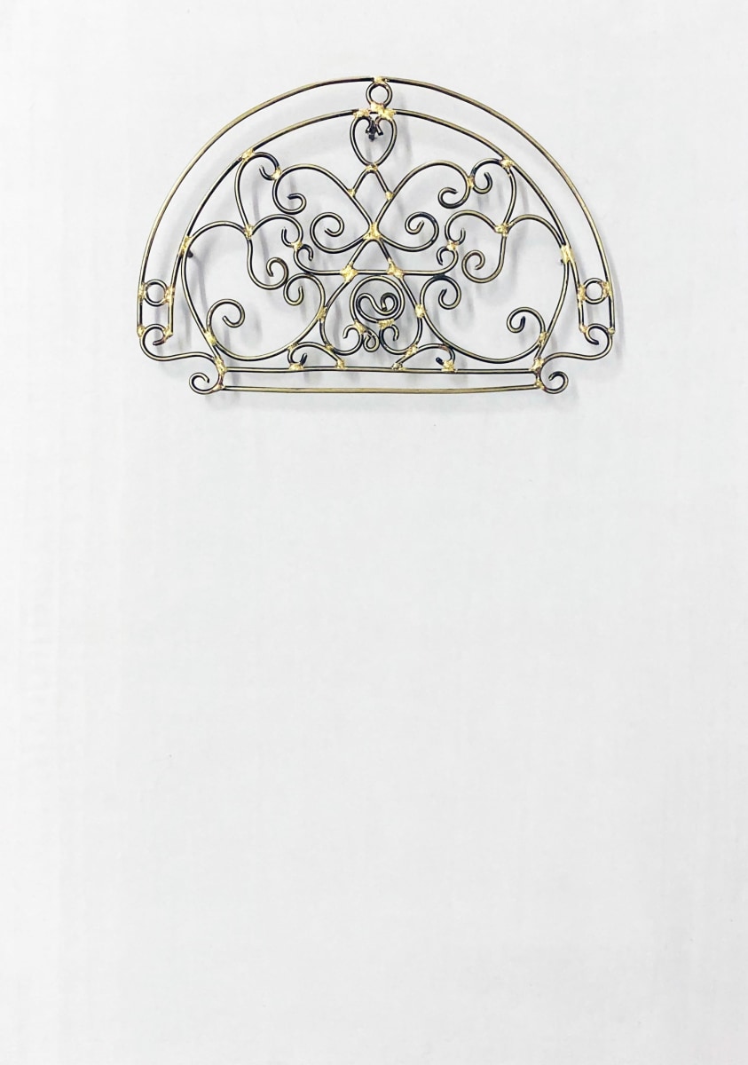 Najmun Nahar Keya Yume-no-sen (2) Gas welded brass and gold leaf on Japanese paper, wood, archival glue 16 x 11.5 in. 2019