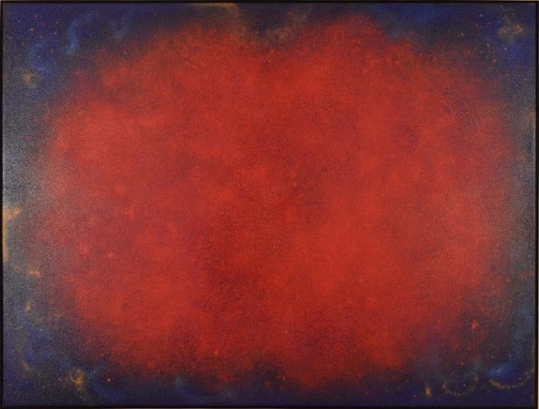Natvar Bhavsar KREETEE 2014 Oil on canvas 58 x 78 in.