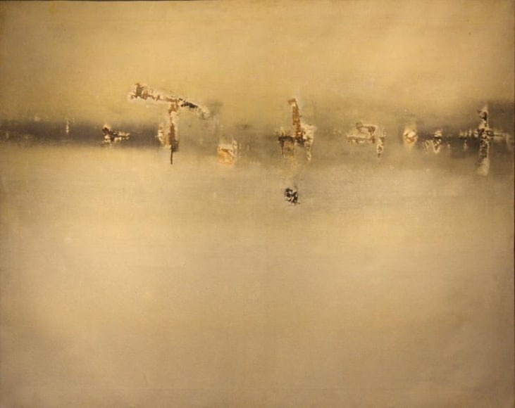 Vasudeo Gaitonde PAINTING NO. 3 1962 Oil on canvas 40 x 50 in.