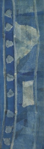 Manish Pushkale THURSDAY'S RHYTHM 2008 Oil on canvas 48 x 14 in.