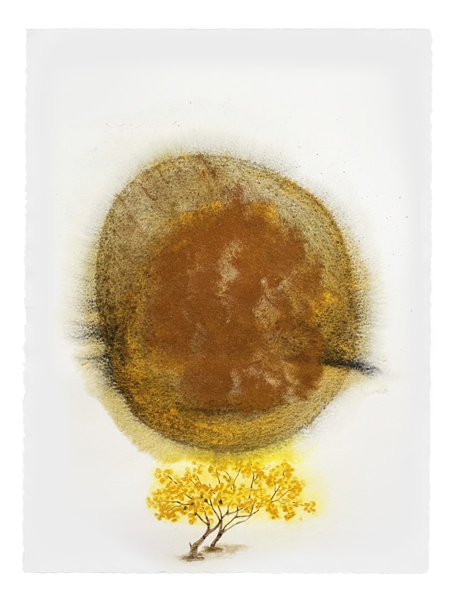 G. R. Iranna Under the Planet (13), 2022 Mixed media on paper 30h x 22w in
