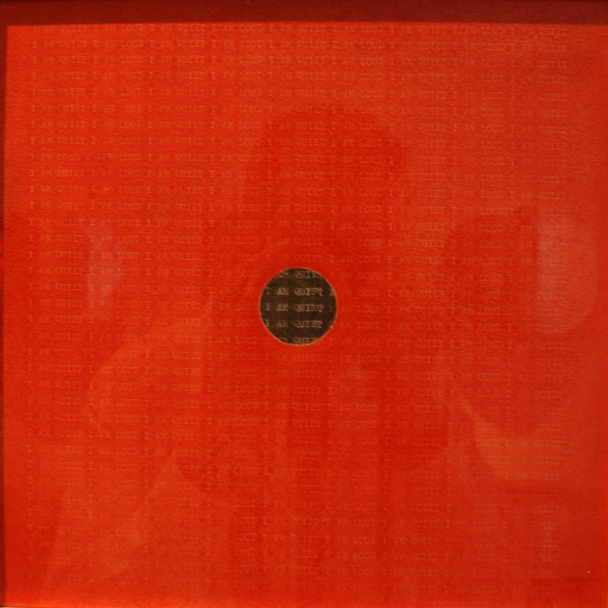 Abdullah M. I. Syed I am Quiet I am Loud: A page from Brut-Nama Graphite, chalk pastel, and typed on Canson paper 11 x 11 in. 2013
