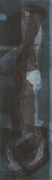 Manish Pushkale MONDAY'S DREAM 2008 Oil on canvas 48 x 14 in.
