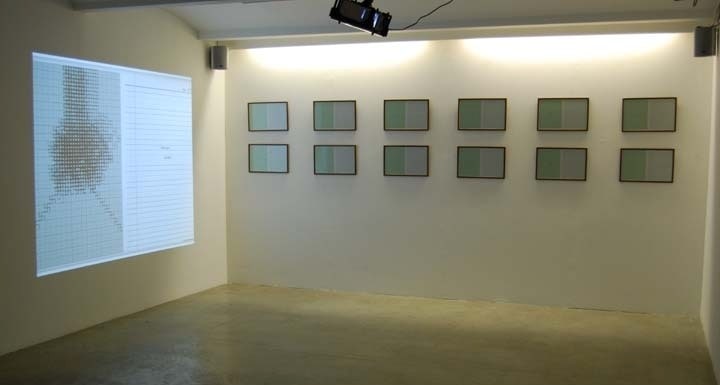 Justin Ponmany Installation View