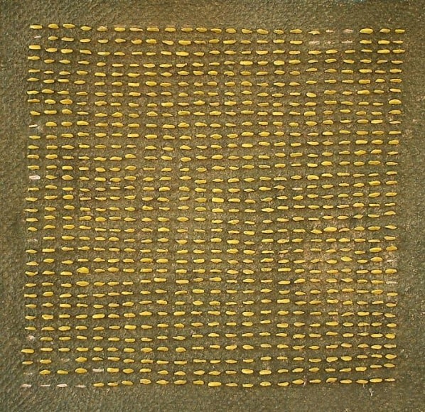 Yogesh Kasera SHADOW IN CONVERSATION 2 2007 Paper pulp 24 x 24 in.