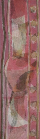 Manish Pushkale SATURDAY'S UNTITLED 2008 Oil on canvas 48 x 14 in.