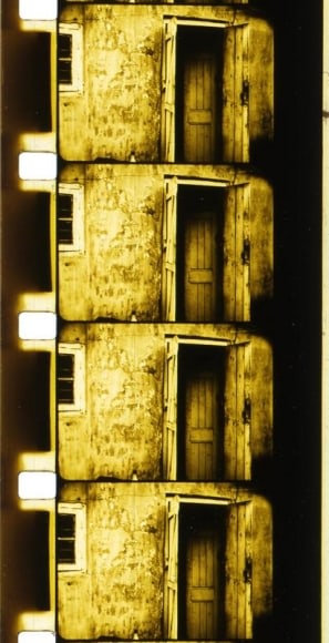 Ashish Avikunthak Film strip from Kalighat Fetish 1999 16 mm film 23 min.