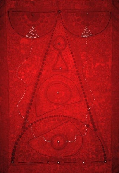 Mohan Malviya UNTITLED 1 2007 Acyrlic on canvas 74 x 52 in.