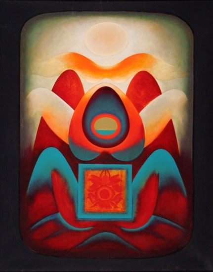 G.R. Santosh UNTITLED 107 1971 Oil on canvas 50 x 40 in. SOLD