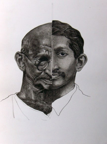 Debanjan Roy UNTITLED 3 2009 Acrylic on paper 14 x 11 in.