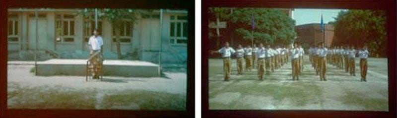 Hassan Mujtaba P. T. (PHYSICAL TRAINING) (Ed. of 3) 2009 Double channel video 1:33 min.