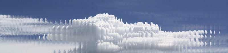 Iqra Tanveer Gradual Progression 2010 Ink-jet print on cotton rag 15 x 65 in.
