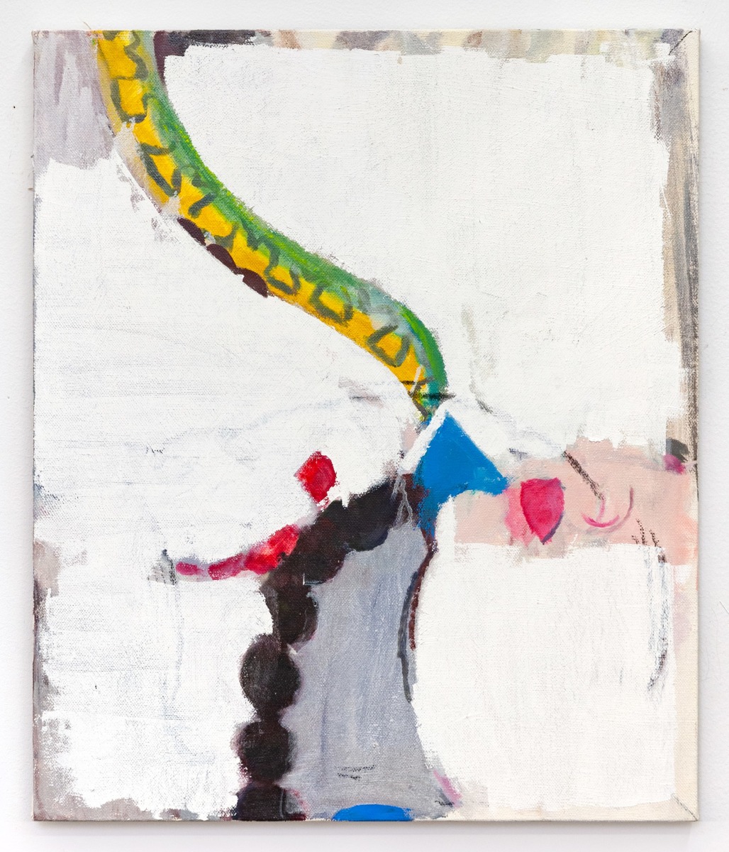 Sangram Majumdar Appears Out, 2020 Oil on linen 26h x 22w in