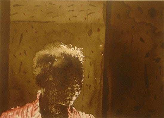 Yusuf Arakkal THE STREET - XVII Watercolor on paper 19 x 26.5 in. NFS