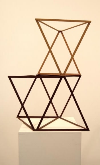 Rasheed Araeen Lovers 1968 Wood, paint Various