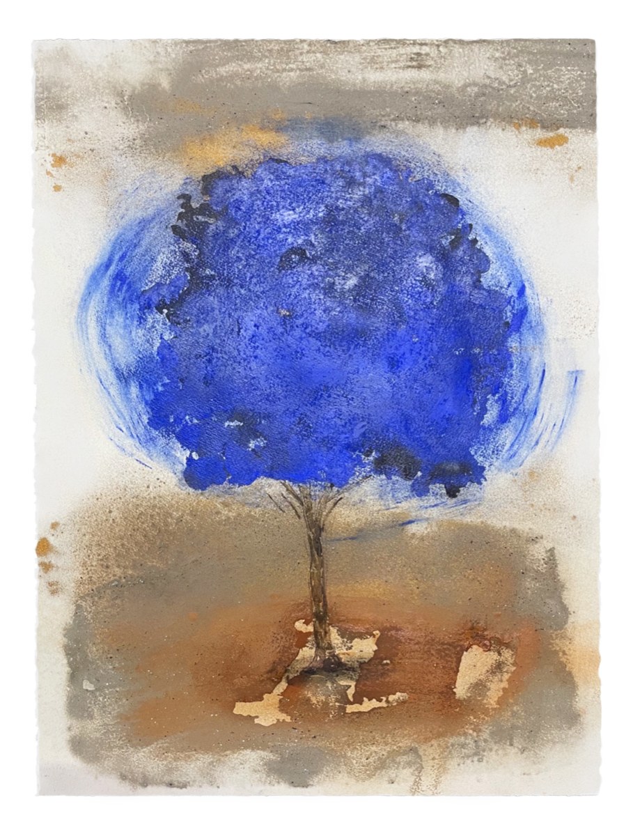 G. R. Iranna Under the Planet (18), 2022 Mixed media on paper 30h x 22w in