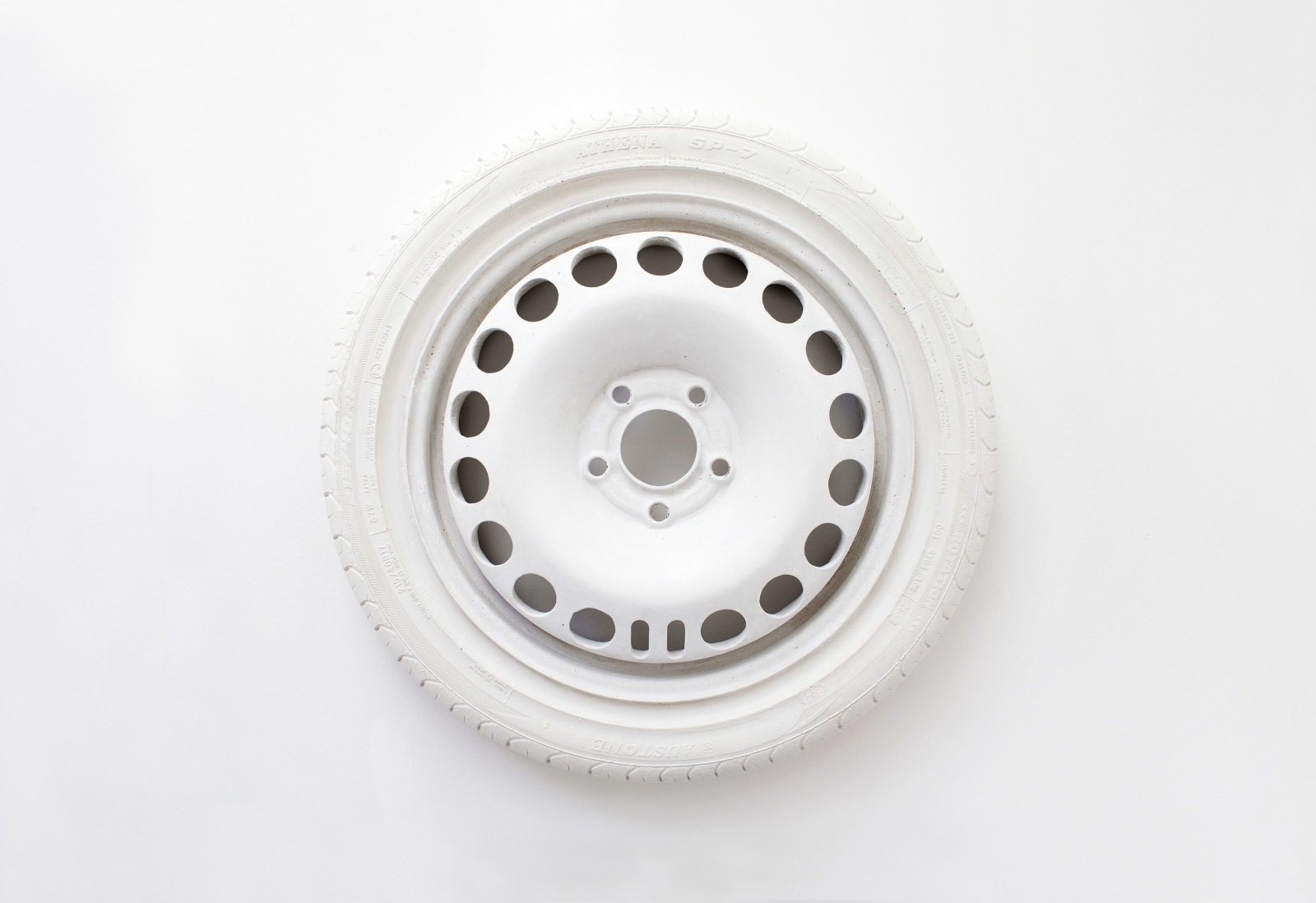 Katja Larsson Athena SP - 7 2020 Jesmonite, marble dust 23h x 23w x 4d in 1/3