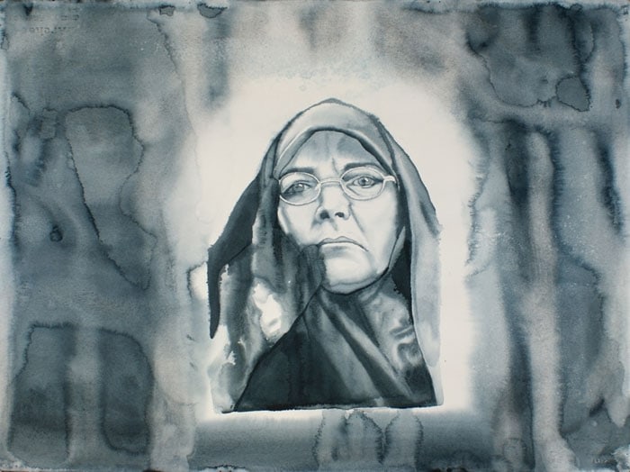 TV Santhosh UNTITLED 6 22.5 x 30 in Watercolour on paper 2010 NFS