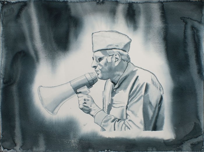 TV Santhosh UNTITLED 2 22.5 x 30 in Watercolour on paper 2010