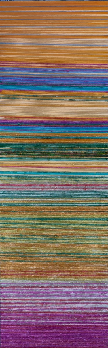 Shobha Broota Untitled, 2022 Fabric and Wool 90h x 30w in