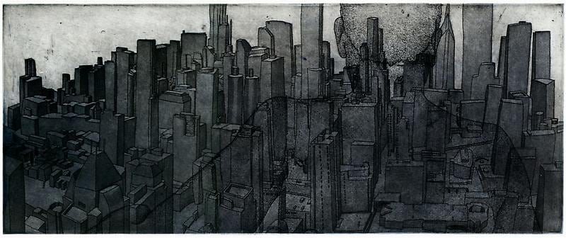 Damon Kowarsky CHICAGO 2010 22.5 x 54 cm.