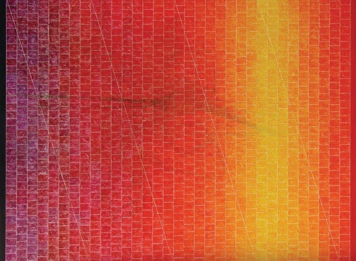 Akhilesh FINANCIALLY UNTITLED 2007 Acrylic on canvas 72 x 95.5 in. SOLD
