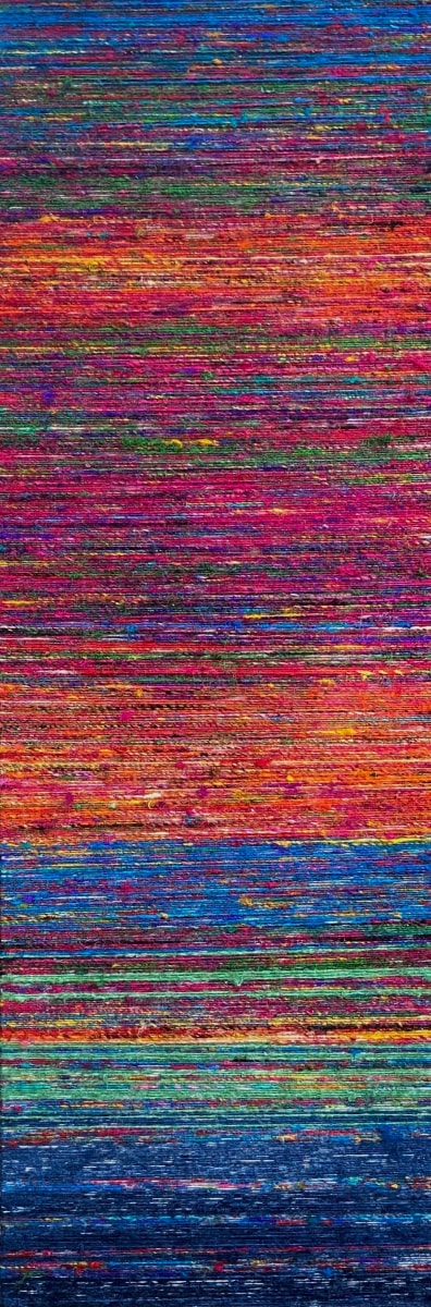 Shobha Broota Untitled, 2022 Fabric and Wool 90h x 30w in