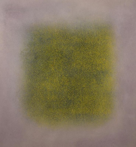 Natvar Bhavsar NEELUM 2015 Oil on canvas 48 x 44 in.
