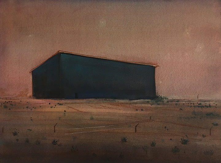 Sujith S.N. Untitled 8, 2018 Watercolor on paper 10.50 x 14.50 in