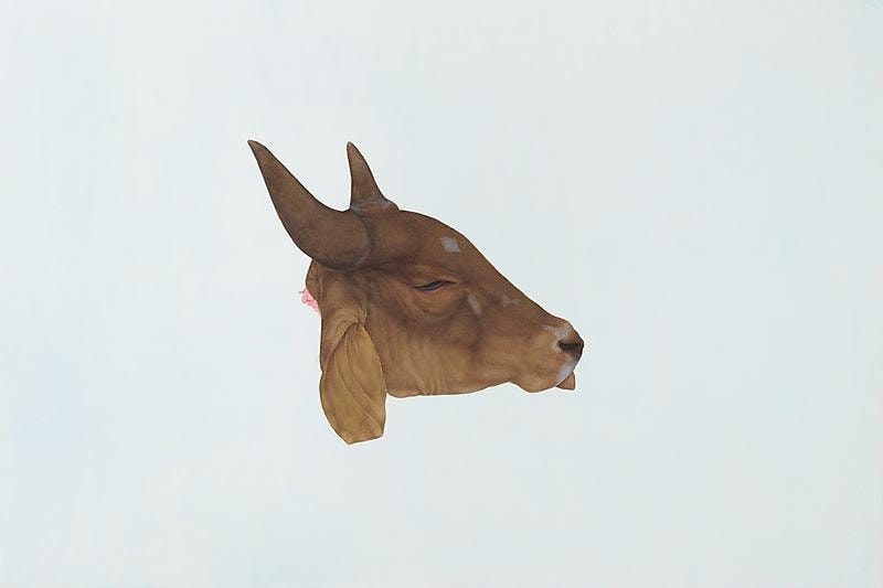 Muhammad Zeeshan SPECIAL 'SIRI' SERIES 10 2011 Gouache on wasli 26.5 x 37 in