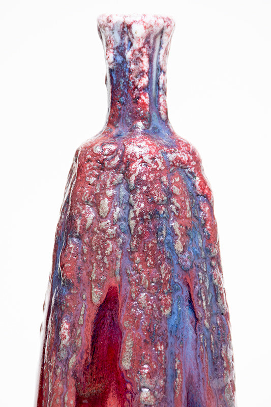 Vase with Dripping Glaze