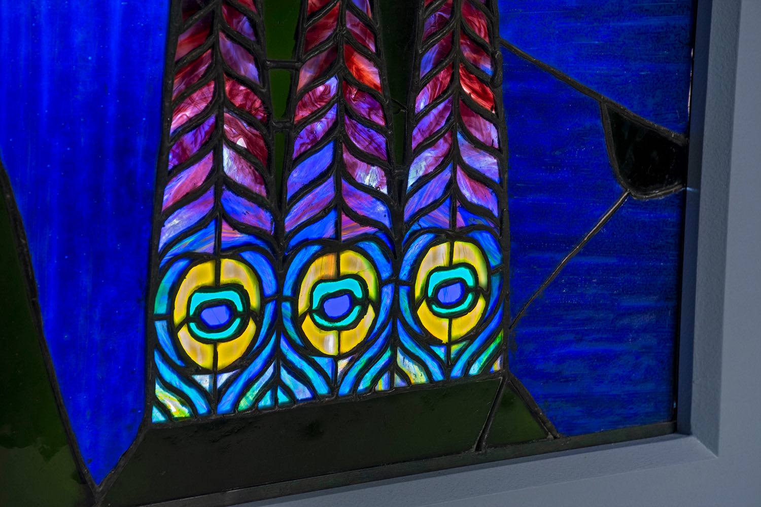 Rare &quot;Peacock&quot; Sample Panel