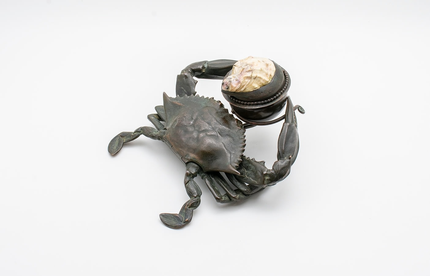 Early Crab Inkwell