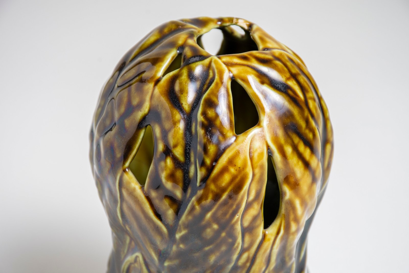 Favrile Pottery 'Skunk Cabbage' Vase