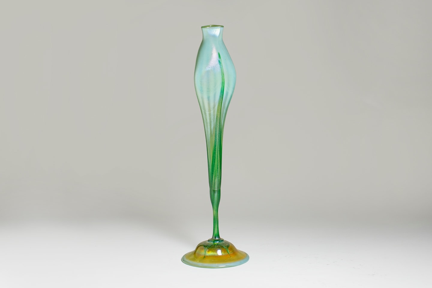 Monumental &quot;Calyx&quot; Favrile Glass Flower Form