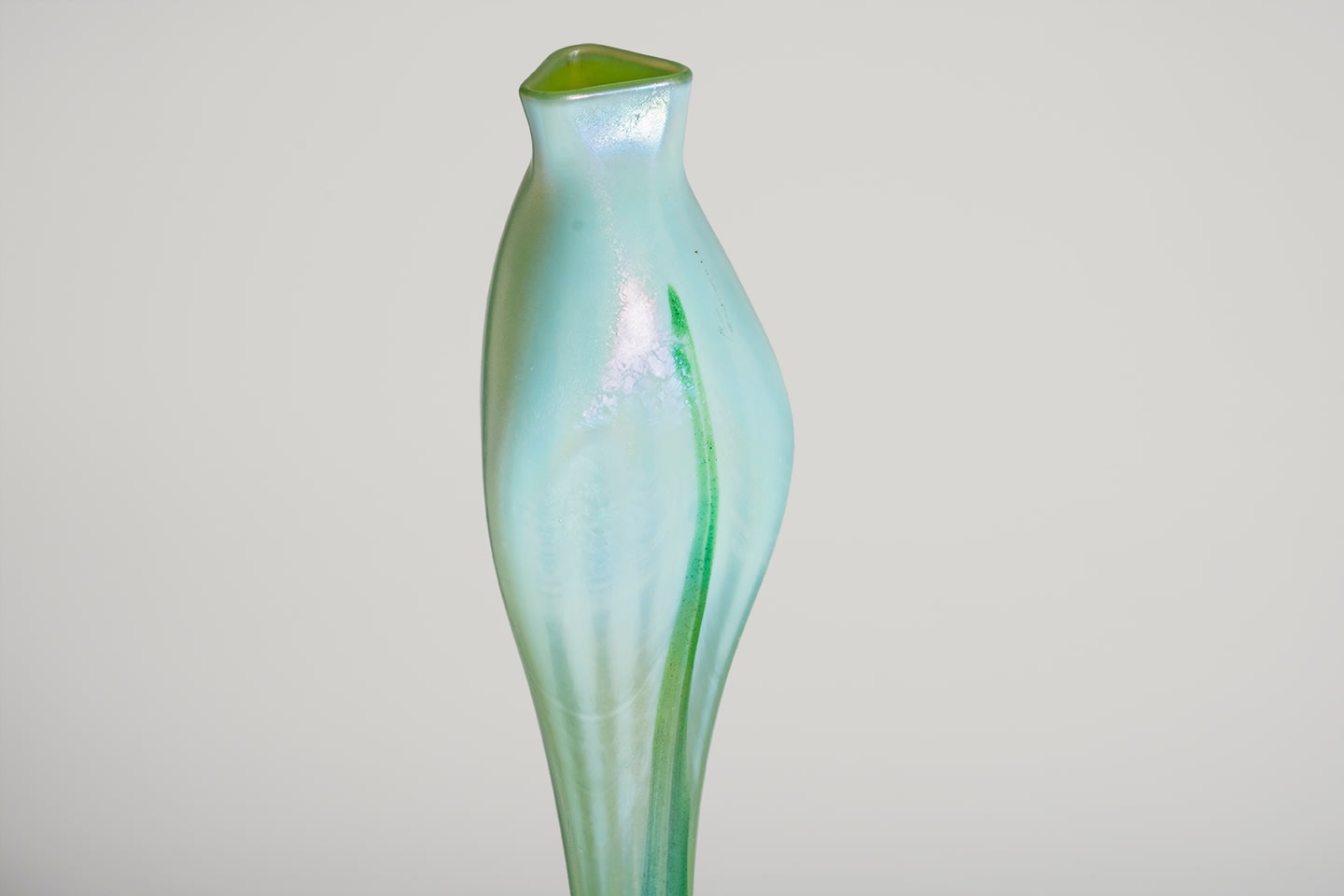 Monumental &quot;Calyx&quot; Favrile Glass Flower Form