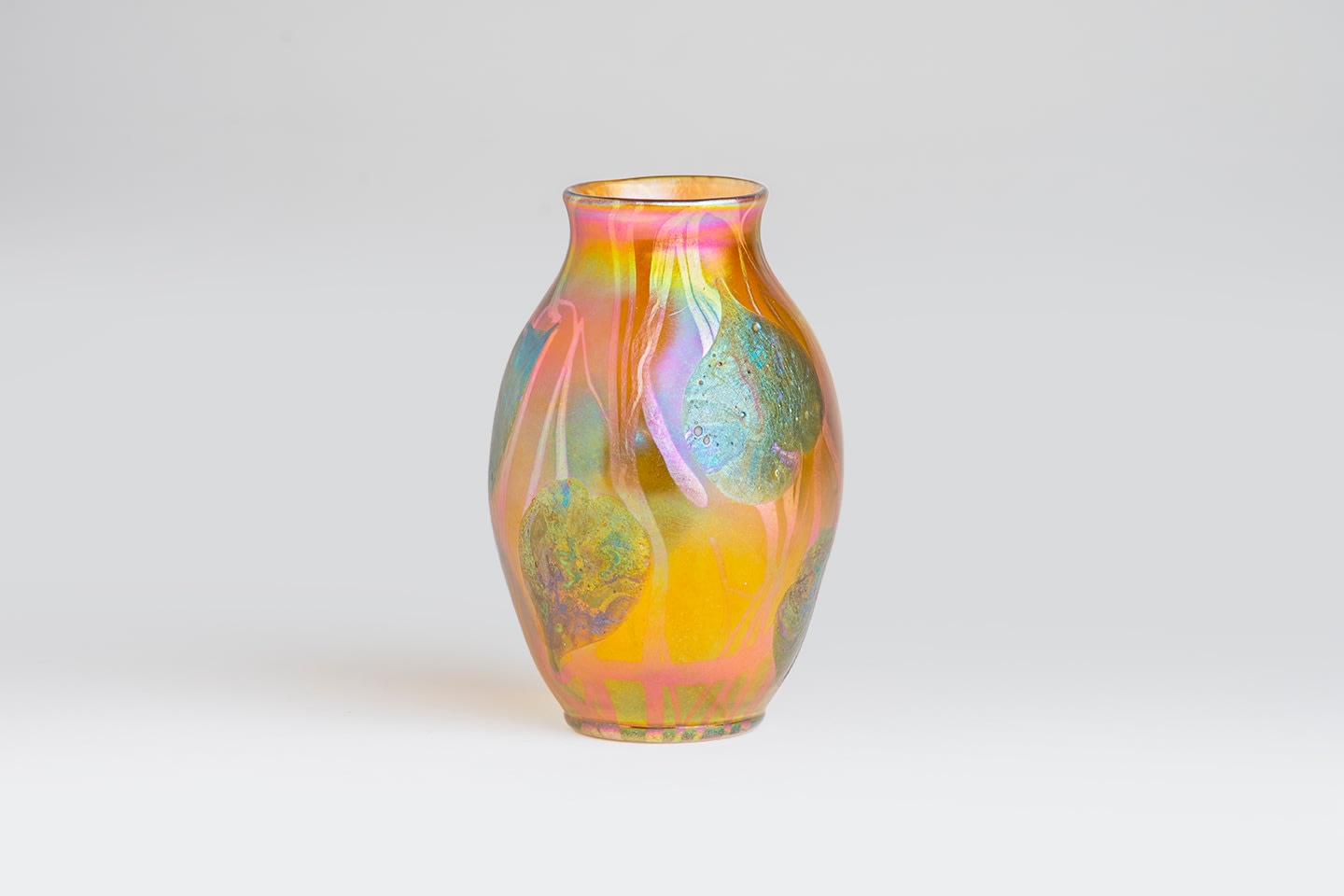 Favrile Glass Vase with Cypriote Decoration