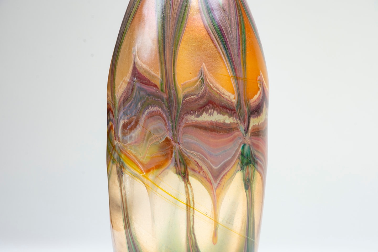 Favrile Glass Paperweight Vase