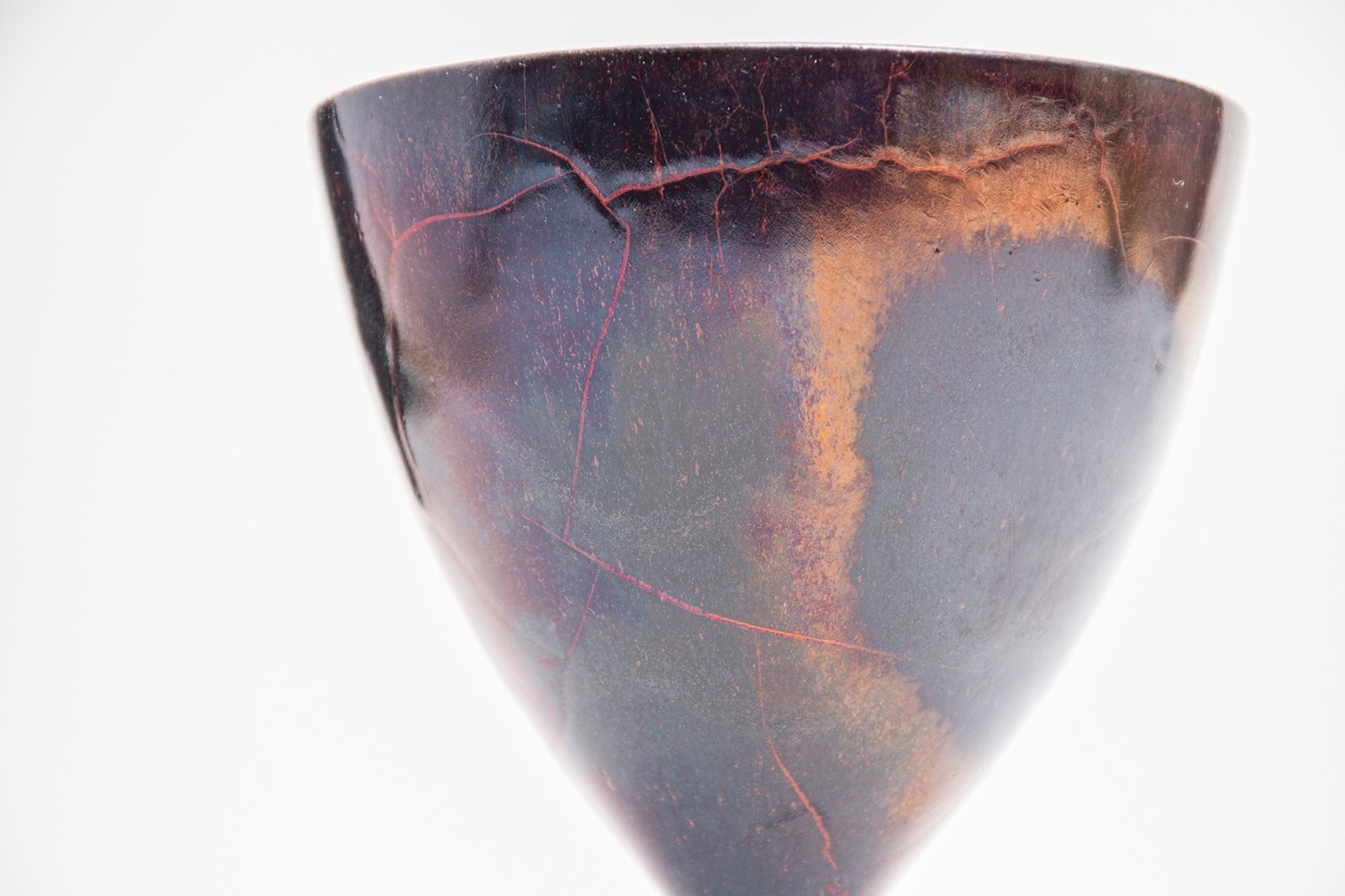 Vase with Copper Reduction Glaze