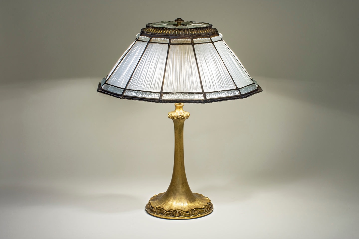 Linenfold Table Lamp