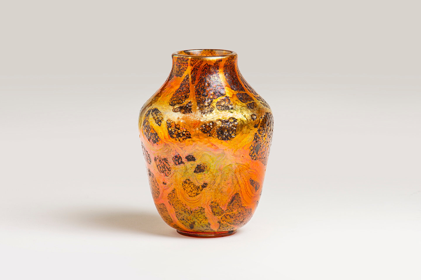 Cypriote Vase with Lava Decoration